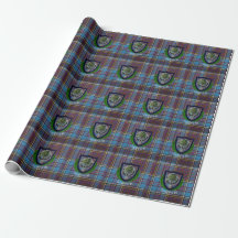 Andersson Scottish Klan Tartan och Vapensköld