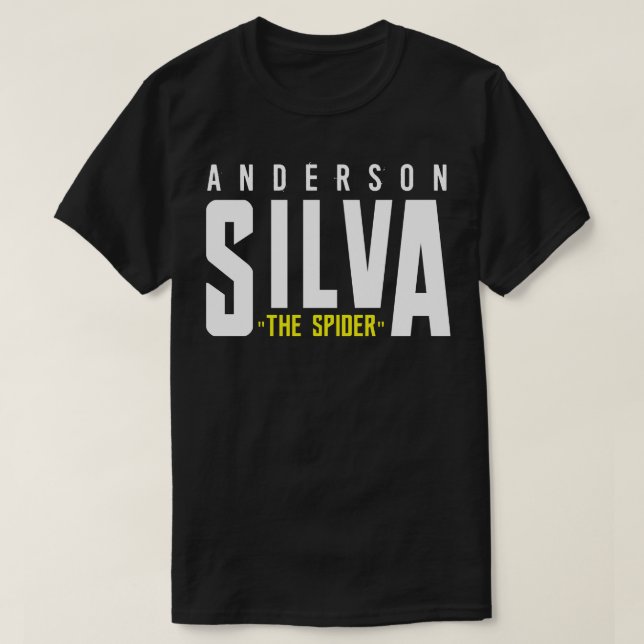 Andersson Silva Spider 3 T Shirt (Design framsida)