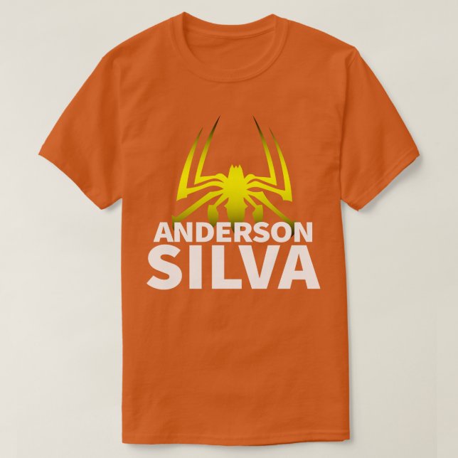 Andersson Silva Spider T Shirt (Design framsida)