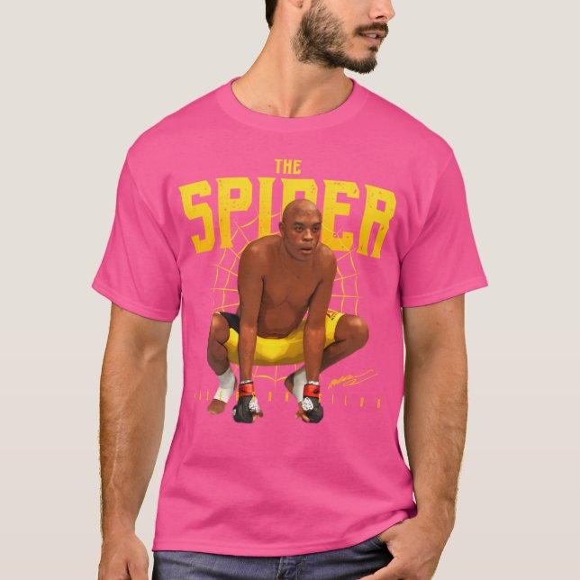 Andersson Silva Spider T Shirt (Framsida)