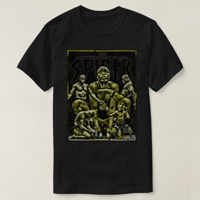 Andersson Spider Silva Classic T Shirt (Design framsida)