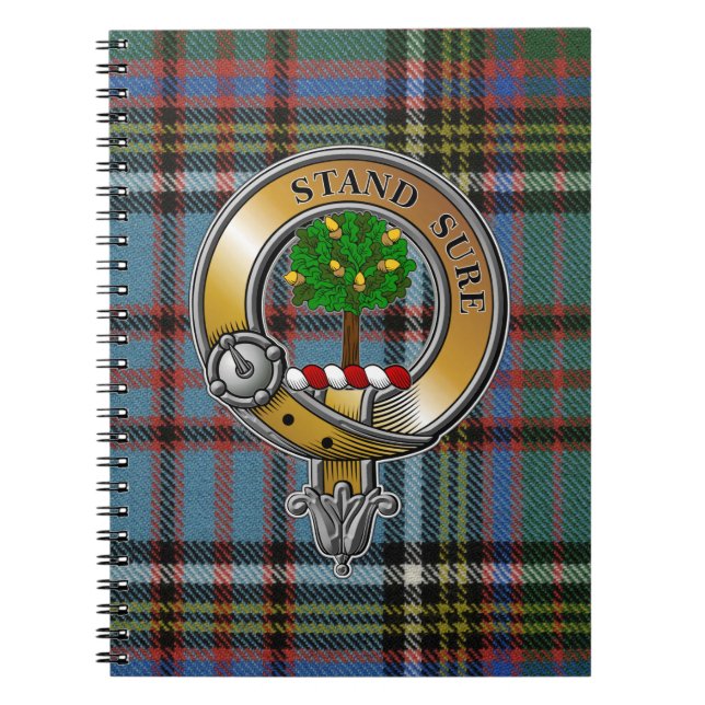 Andersson Tartan & Badge Anteckningsbok (Framsidan)