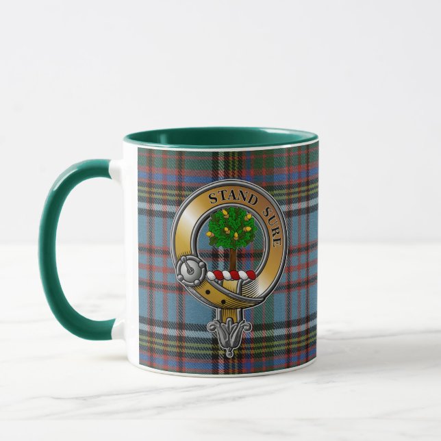 Andersson Tartan & Badge Mugg (Vänster)