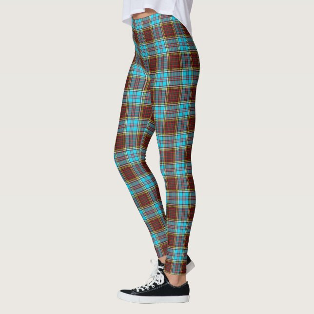 ANDERSSON TARTAN Clothing Women Girls Leggings (Vänster)