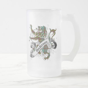 Andersson Tartan Lejonare Frostat Ölglas