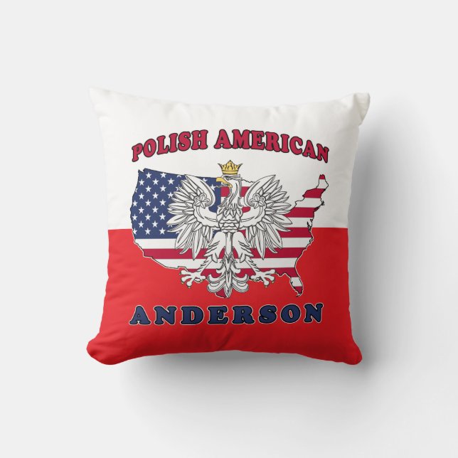 Andersson Texas, polsk amerikansk Kudde (Framsida)