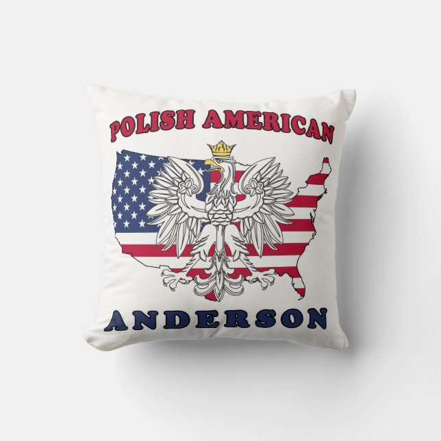 Andersson Texas, polsk amerikansk Kudde (Framsida)