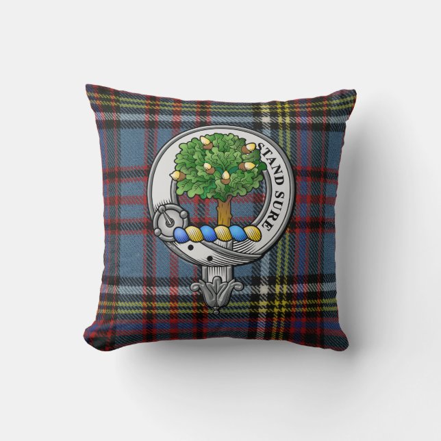 Andersson Vapensköld och Tartan Kudde (Framsida)