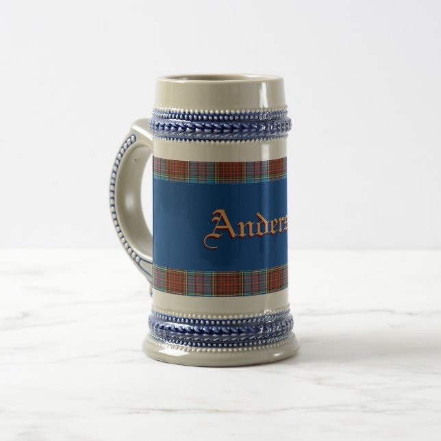 Andersson Vapensköld W/ Andersson Tartan Sejdel (Framsida vänster)