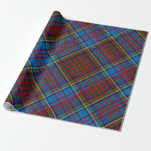 AnderssonTartan som slår in (diagonalt) papper, Presentpapper