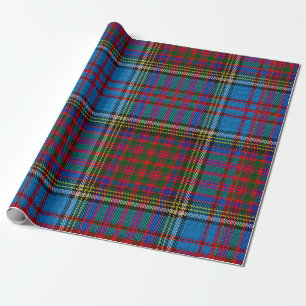 AnderssonTartan som slår in papper Presentpapper