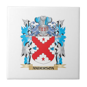Anderssonvapensköld Kakelplatta