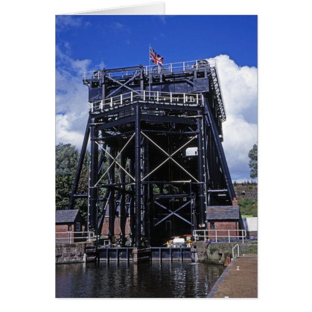 Anderton Hiss Cheshire England Hälsningskort (Framsidan)