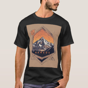 Andes Mons Women's T-shirt: Minimalist Geometric N T Shirt
