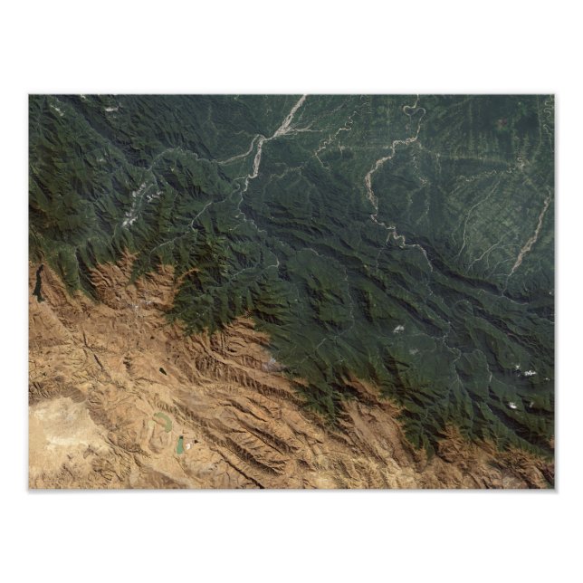 Andes Mountains Fototryck (Framsidan)