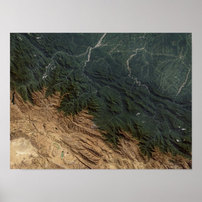 Andes Mountains Poster (Framsidan)