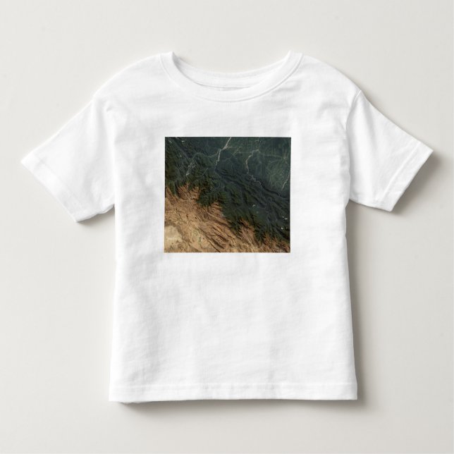 Andes Mountains T Shirt (Framsida)
