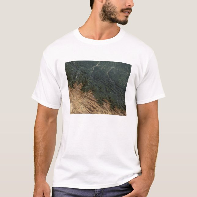 Andes Mountains T Shirt (Framsida)