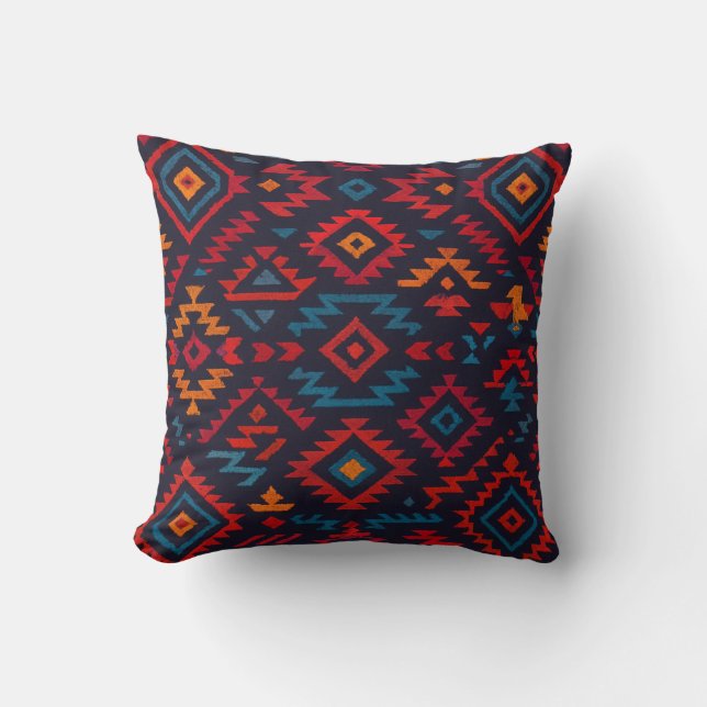 Andes Pulse - Bold Tribal Kudde (Framsida)
