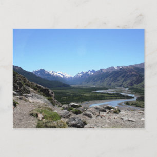 Andes Range, Patagonia Vykort