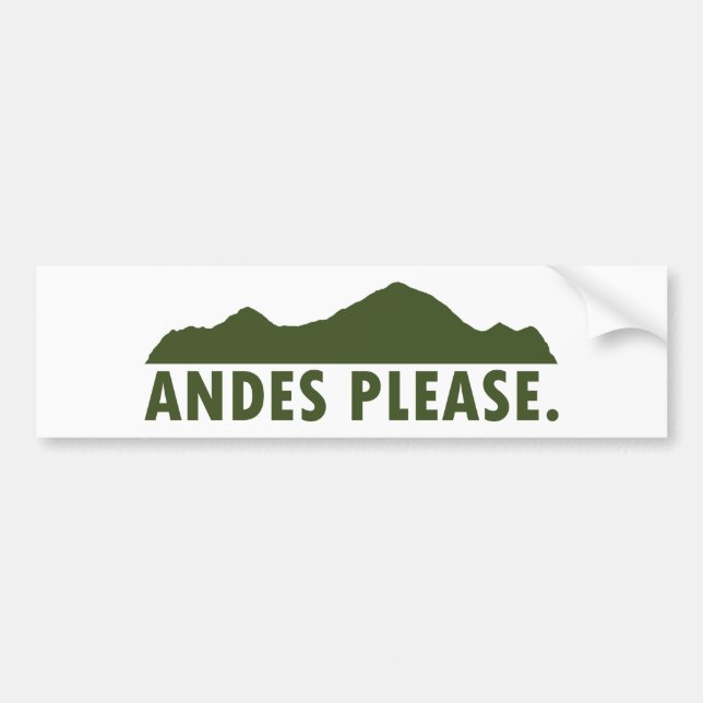 Andes Snälla Bildekal (Framsidan)