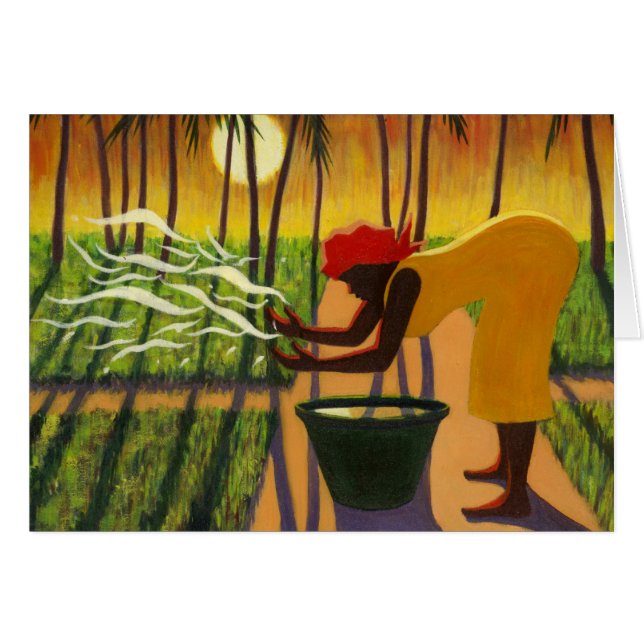 Andeträdgården 2007 hälsningskort (Framsidan Horizontal)