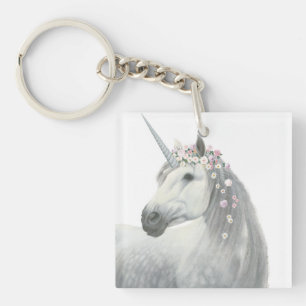 AndeUnicorn med blommor i Mane