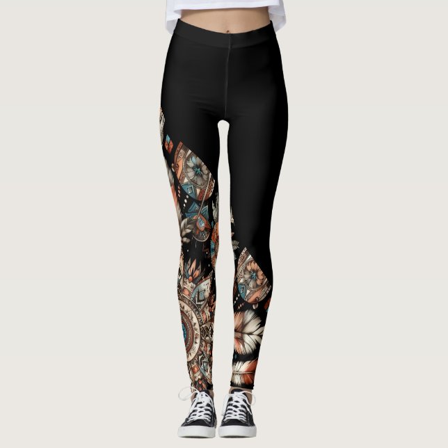 Andevandrare Leggings (Framsida)