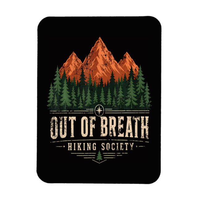 Andfådd Hiking Society Magnet (Vertikal)