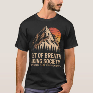 Andfådd Hiking Society Och Camping Eller T Shirt