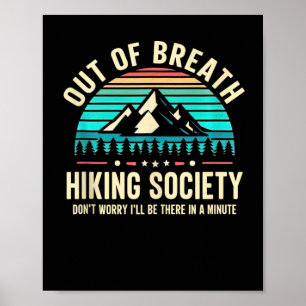 Andfådd Hiking Society Oroa Er Inte Jag Kommer T Poster
