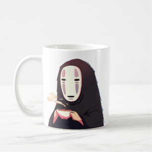 andfådd - maskera animerat drickte kaffemugg