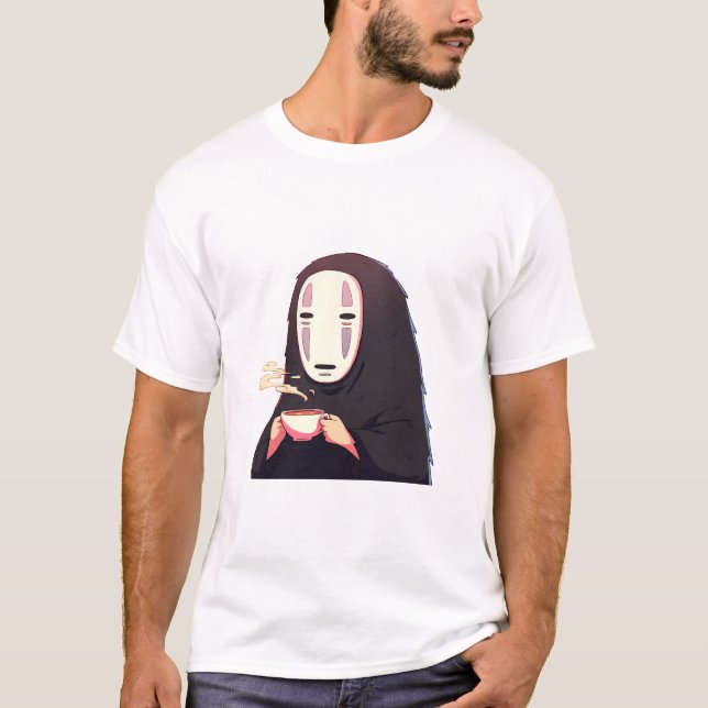 andfådd - maskera animerat drickte t shirt (Framsida)