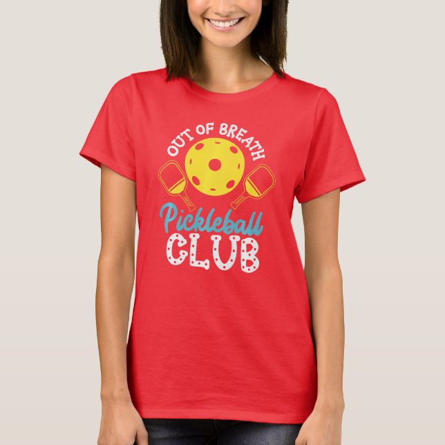 Andfådd Pickleballklubb  T Shirt (Framsida)