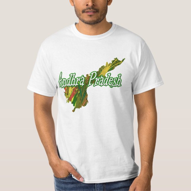 Andhra Pradesh Tee Shirt (Framsida)
