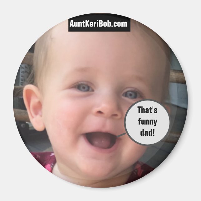 Andi-Bob Det är roligt pappa Magnet (Framsidan)
