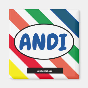 ANDI färg magnet