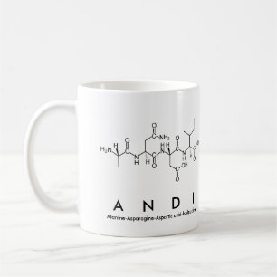 Andi peptide namn mugg