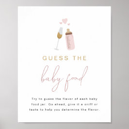 ANDI Rosa Poppin' Flaskor gissar att matspelet i B Poster