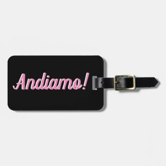 Andiamo Luggage Tag Bagagebricka