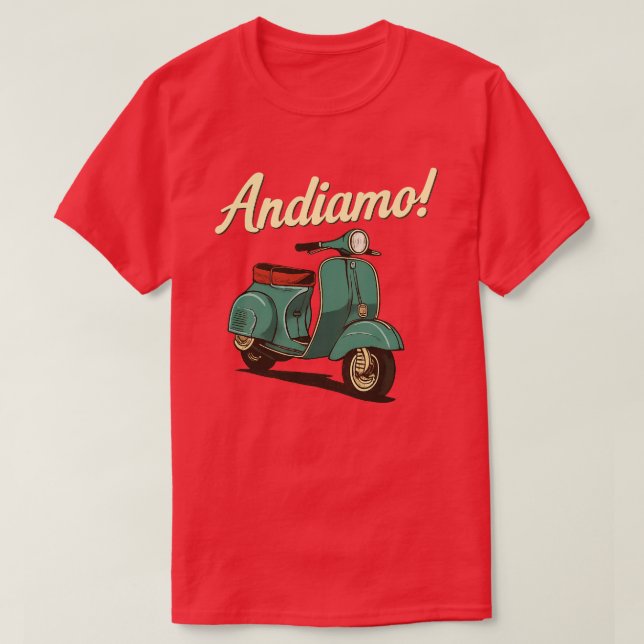 Andiamo! T Shirt (Design framsida)