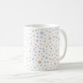 Andie Confetti Watercolor Dots Classic Mugg