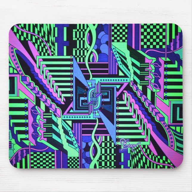 Andimas Smokey kvartar Mousepad Musmatta (Framsidan)