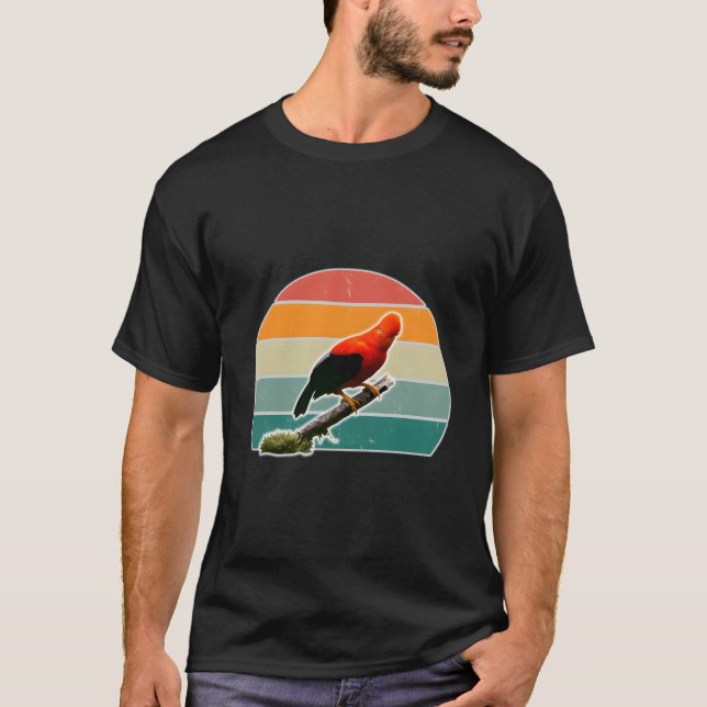 Andinska oceanen Sten och Tunki Bird T Shirt (Framsida)