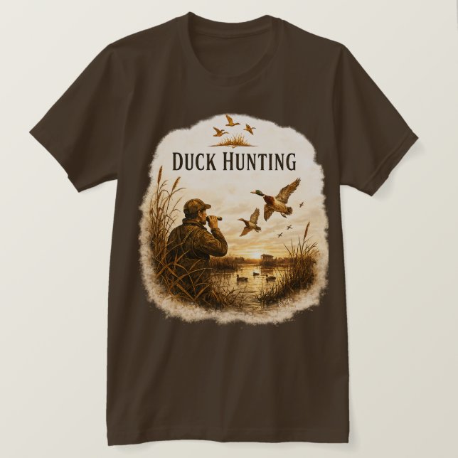 Andjakt  t shirt (Design framsida)