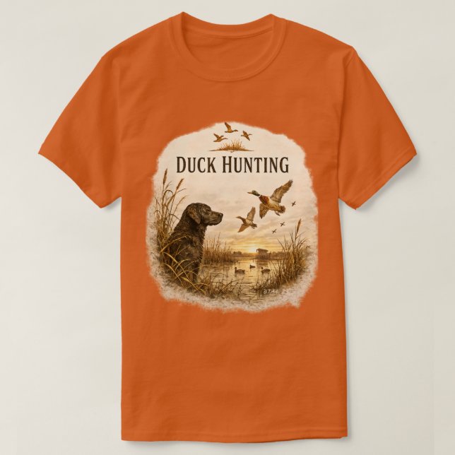 Andjakt  t shirt (Design framsida)