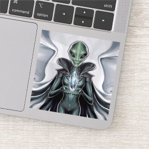 Andlig Alien Klistermärken