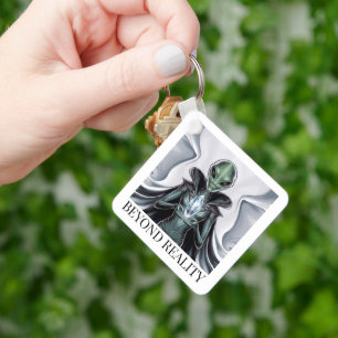 Andlig Alien Nyckelring