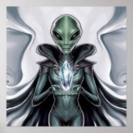 Andlig Alien Poster