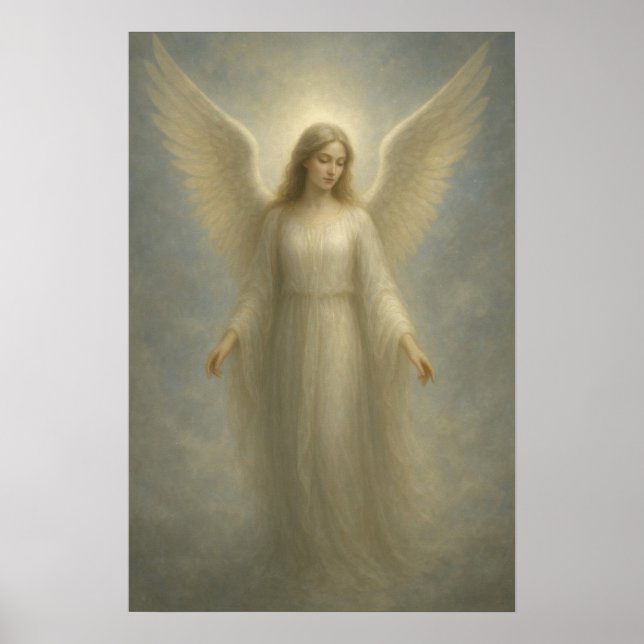 Andlig ängel poster (Framsidan)